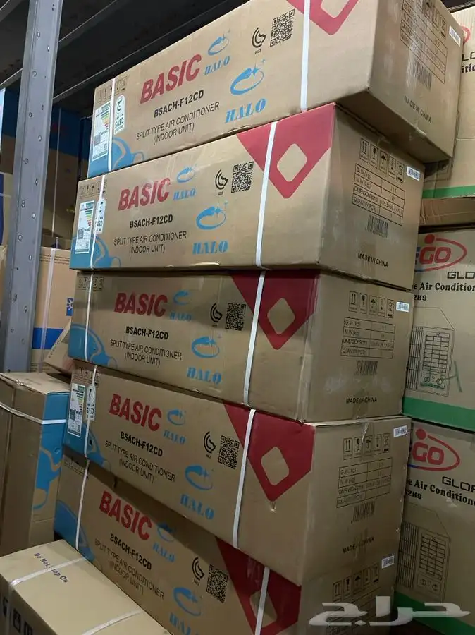 مكيف باسك اسبلت جميع المقاسات جديد 3
