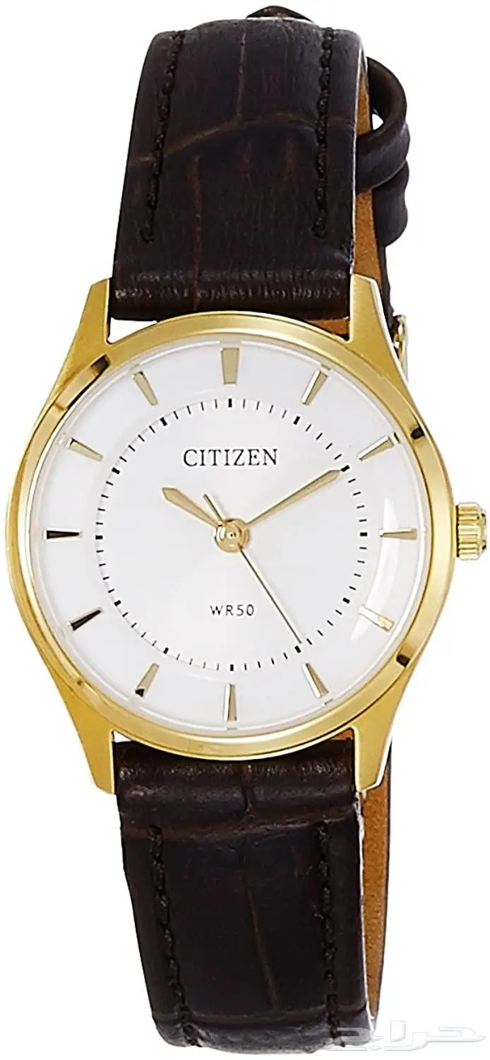 ساعة سيتزن اليابانية الاصلية جلد 0