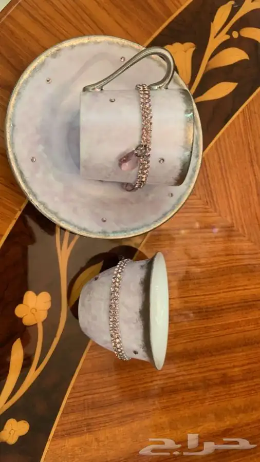 للبيع طقم فناجيل قهوه تركي وعربي السوم من 2600 ريال 6