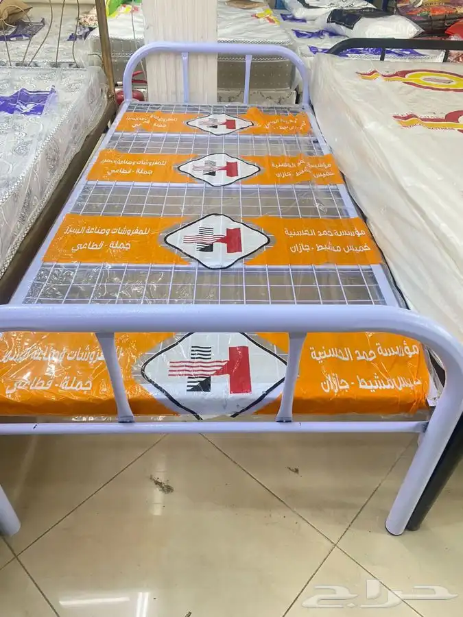 سرير حديد دورين سرير حديد نفر واحد ضمان 10 سنه 10
