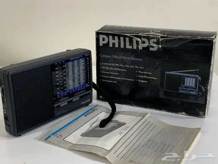 راديو فيلبس ae-3205 جميع الموجات 1990 0