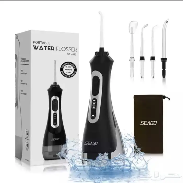 جهاز فلوسر خيط مائي ل تنظيف الاسنان و اللثه و اللسان 4