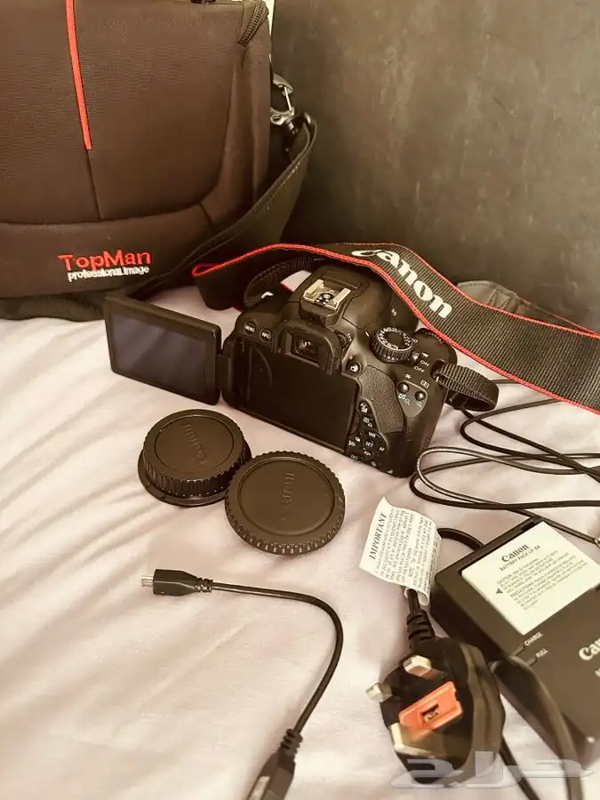 كاميرا كانون Eos650D جديدة لتقطة صورة واحدة 0