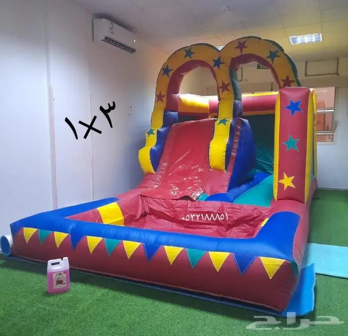 تاجير نطيطات زحاليق جافه زحاليق مسبح الرياض 1