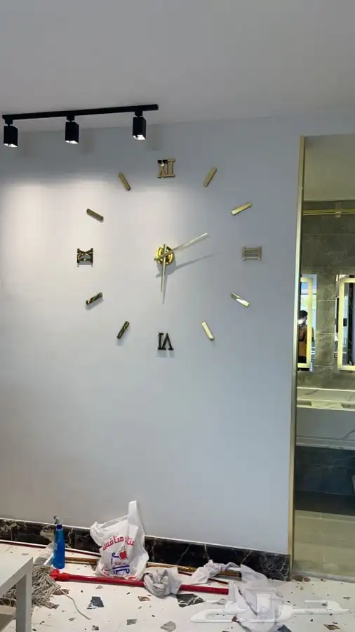 ساعات جدارية 3D (ضمان 14