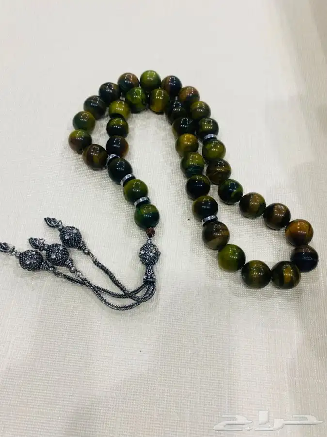 سبحة بلياردو فاخرة 33 خرزة كبيرة بطربزونة تركي 1