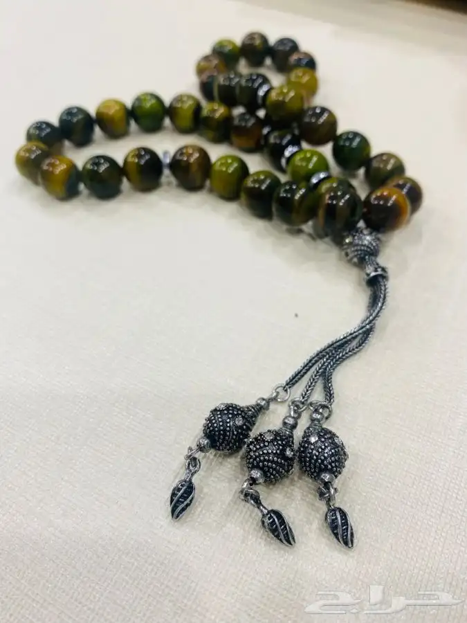 سبحة بلياردو فاخرة 33 خرزة كبيرة بطربزونة تركي 2