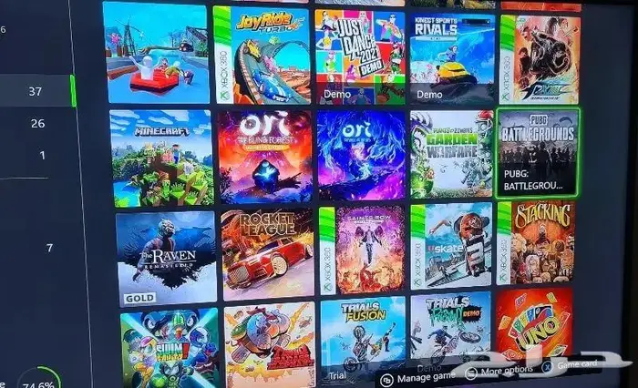 اكس بوكس ون اس 1 تيرا نظيف جدا مع شريط فورزا والعاب اخرى 2