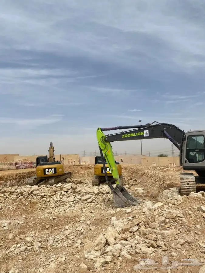 بوكلين - بوكلينات - حفر وترحيل - مؤسسه مدى بدران - 6