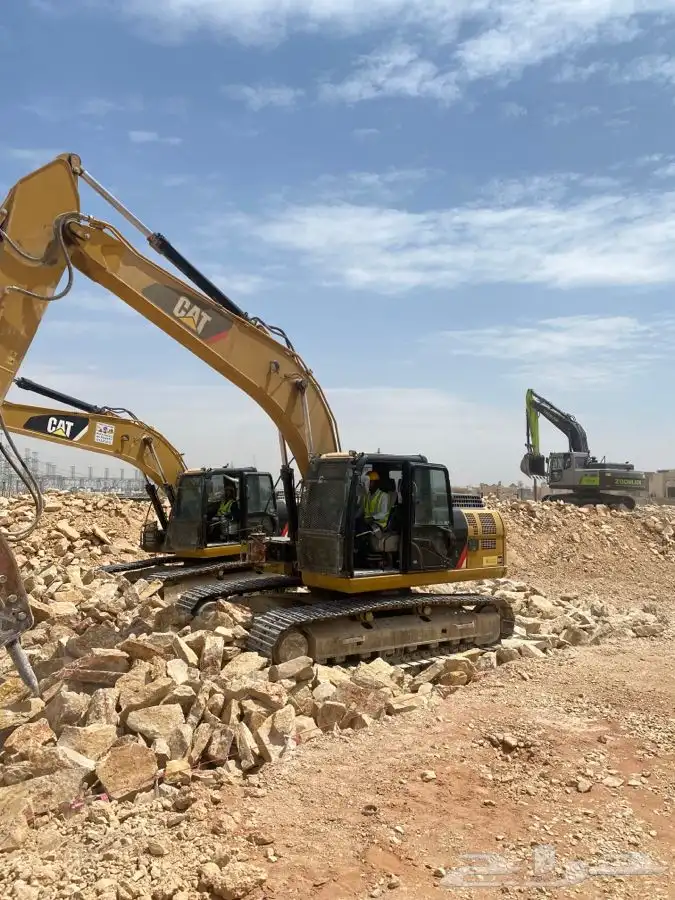 بوكلين - بوكلينات - حفر وترحيل - مؤسسه مدى بدران - 1