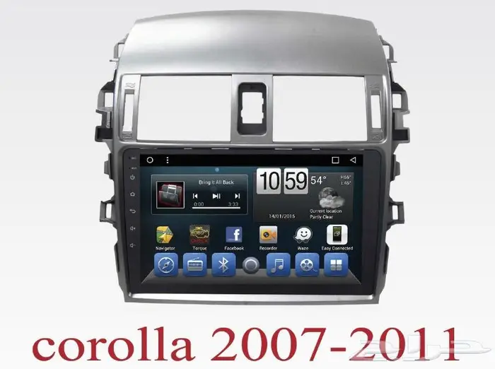 جدد سيارتك بأحدث المواصفات مع شاشة هاب كورولا HAB Corolla 11