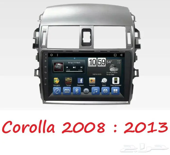 جدد سيارتك بأحدث المواصفات مع شاشة هاب كورولا HAB Corolla 10