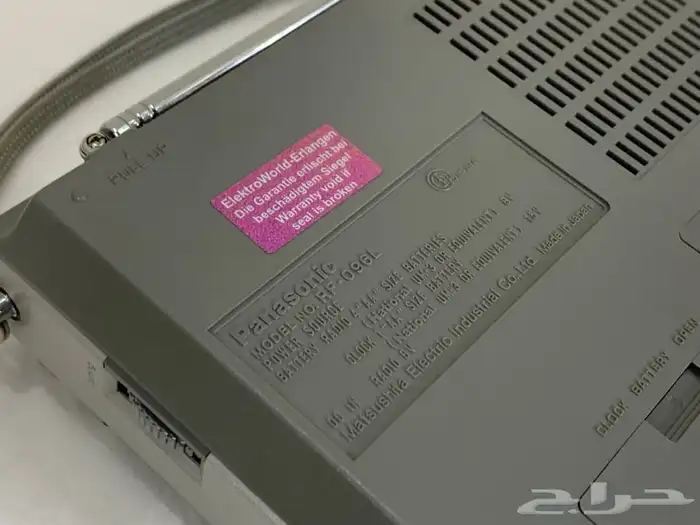 راديو ناشونال باناسونيك rf-096L نادر جدا 1978 23