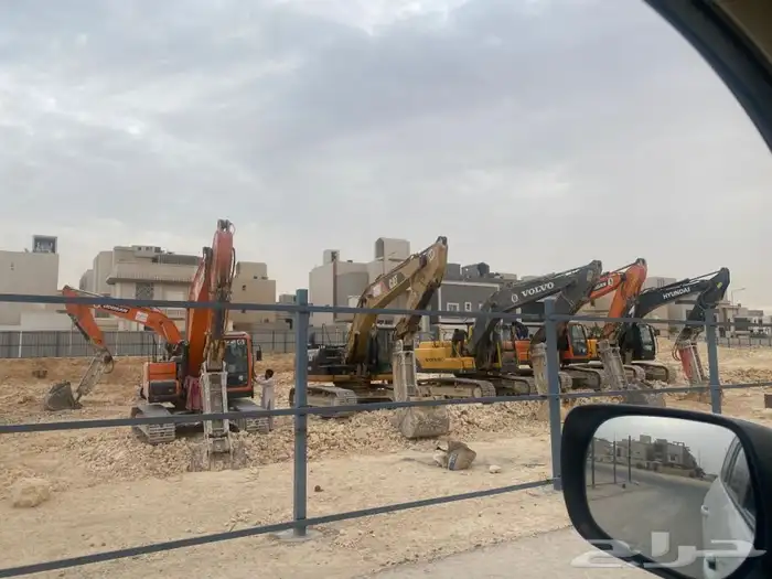 بوكلين - بوكلينات - حفر وترحيل - مؤسسه مدى بدران - 4