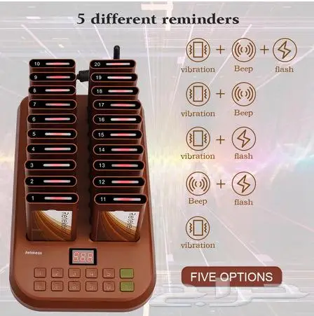 بيجر تنظيم العملاء pager call system 4