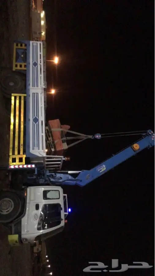 بوم تراك للايجار ونش كرين رافعه 6