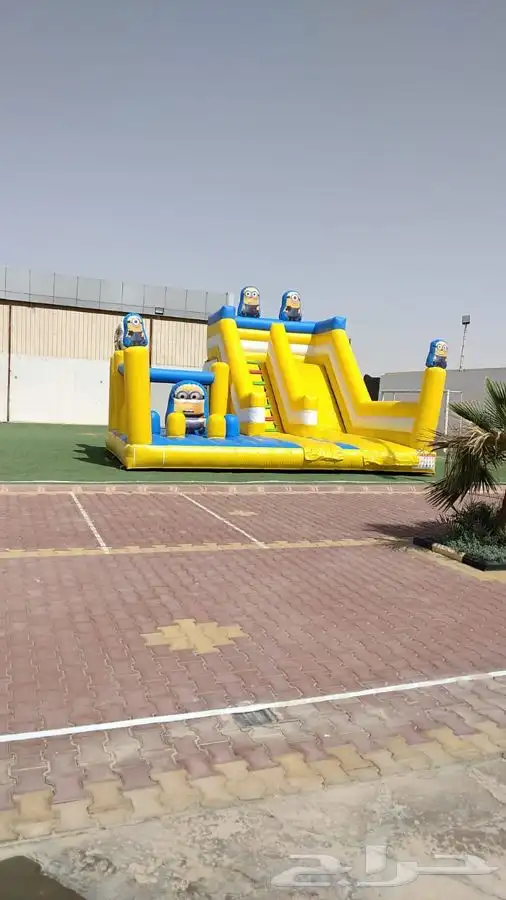 زحليقات ونطيطات وملاعب صابونيه ومائيه اجار يومي داخل الرياض 6