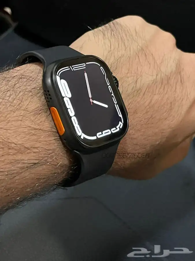ساعه الترا 8 الجديده تقليد ابل بسعر 160 شامل التوصيل 0