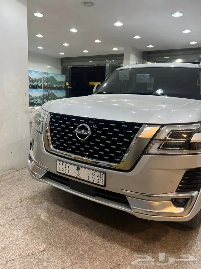 شبك باترول 2023 2022صدام نيسان كشافات مريات بلاتينيوم 1