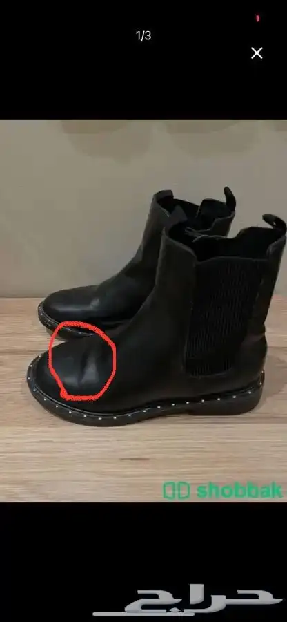 جزمة بوت زارا بناتي نظيفة جدا 2