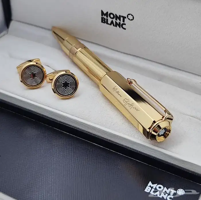 اقلام وكبك طقم كارتير جيفنشي مونت بلانك أقنر طقم عرض 190 35