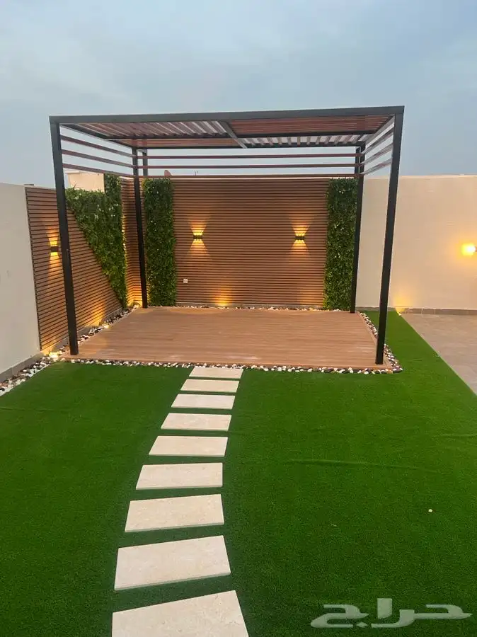 تنسيك حدائق بديل خشب عشب ارضي حدائق عشب ملاعب 4