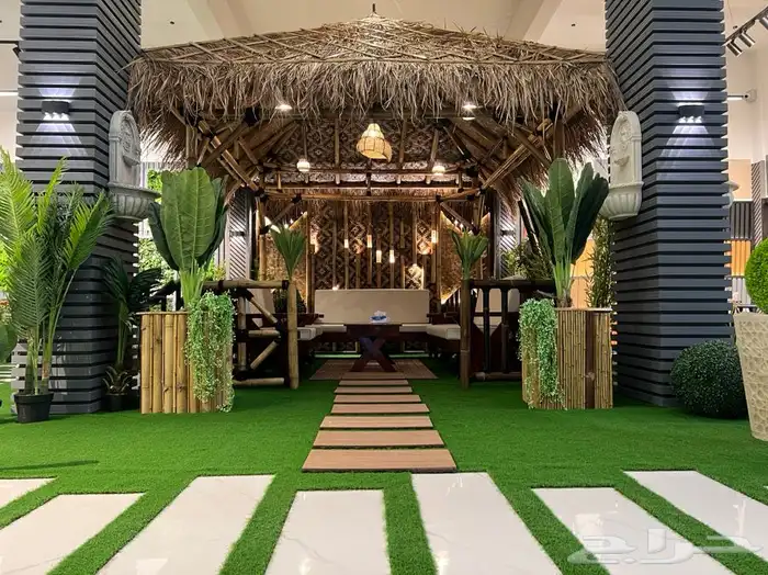 تنسيك حدائق بديل خشب عشب ارضي حدائق عشب ملاعب 35