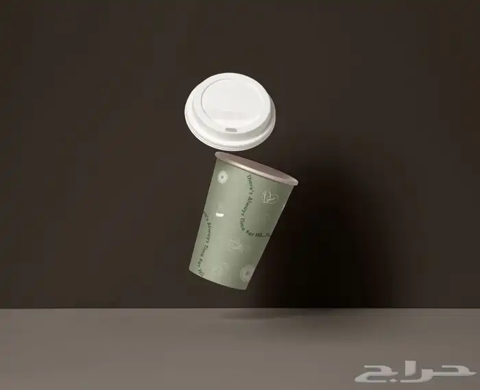 عرض خاص للاكواب الورقية طباعة لون لونين او اكثر 4