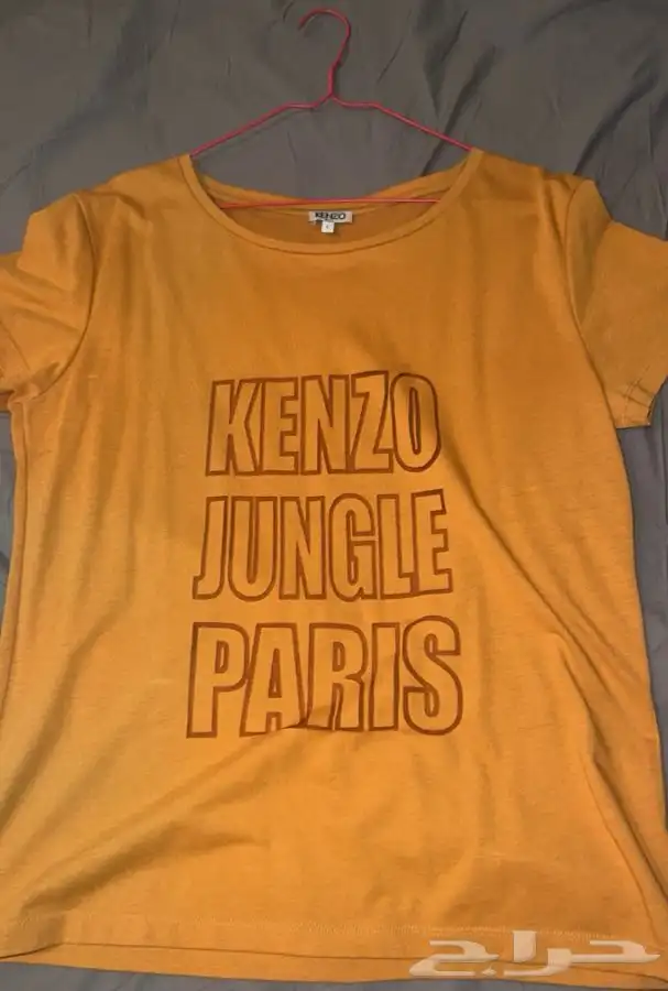 تيشيرت نسائي ماركة كينزو لون ممتااز اصلي مقاس لارج 1