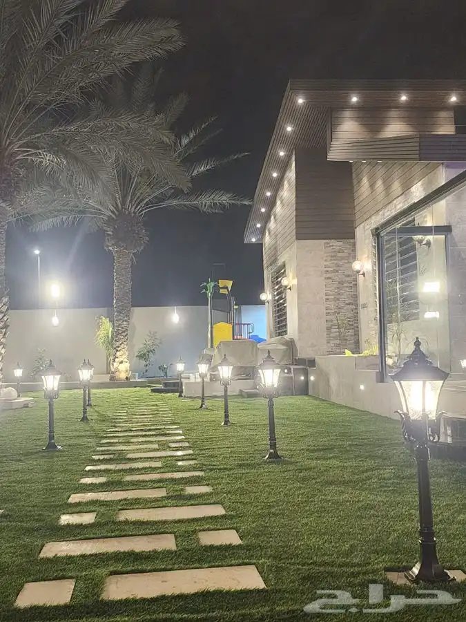 شاليه و منتجع(النخيل) للايجار اليومي 13