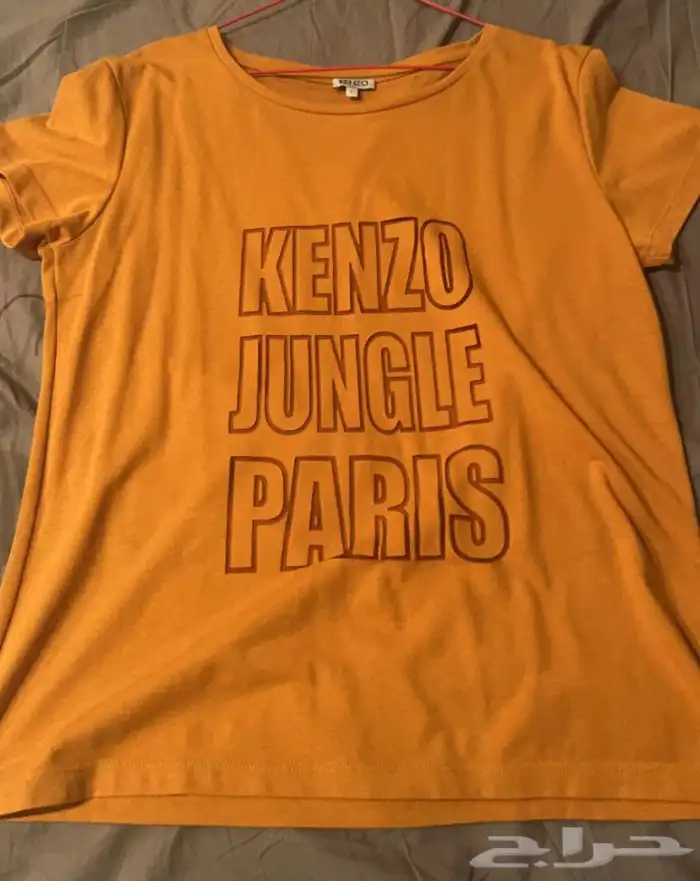 تيشيرت نسائي ماركة كينزو لون ممتااز اصلي مقاس لارج 0
