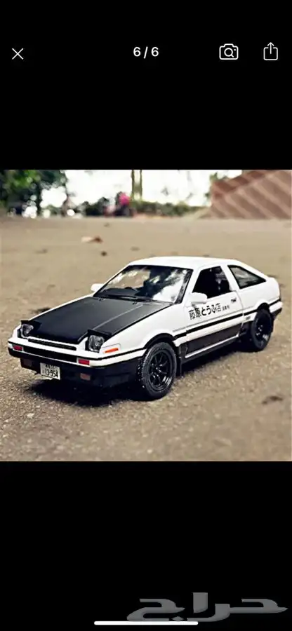 مجسم سياره كورولا AE86 (hachi roku) 3