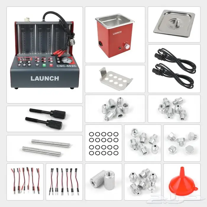 جهاز تنظيف البخاخات CNC-603C 1
