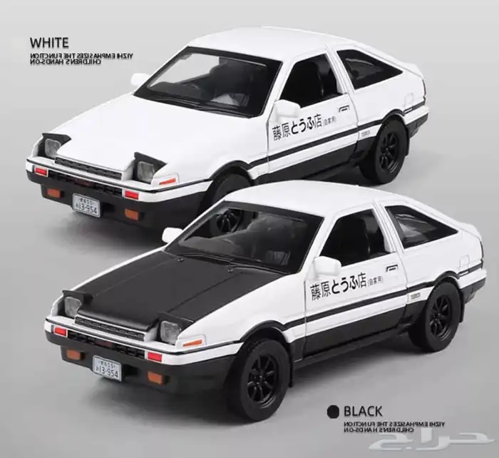 مجسم سياره كورولا AE86 (hachi roku) 1