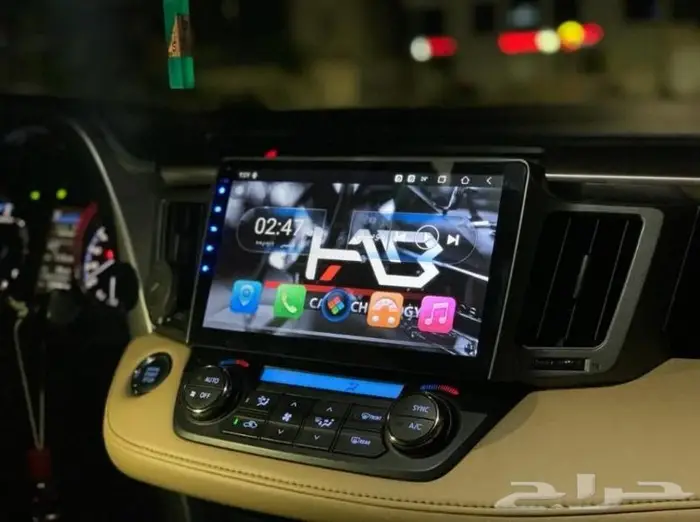 بأحدث المواصفات شاشة هاب HAB تويوتا راف فور 2013 - 2018 5