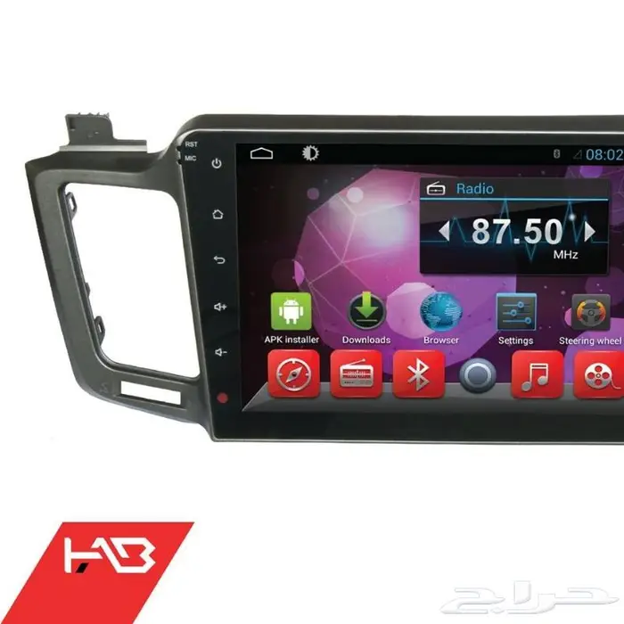 بأحدث المواصفات شاشة هاب HAB تويوتا راف فور 2013 - 2018 1