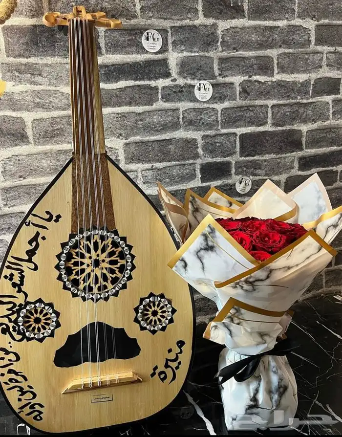 عود موسيقى . عود تعليمي . اله عود موسيقى . عود مصري 0
