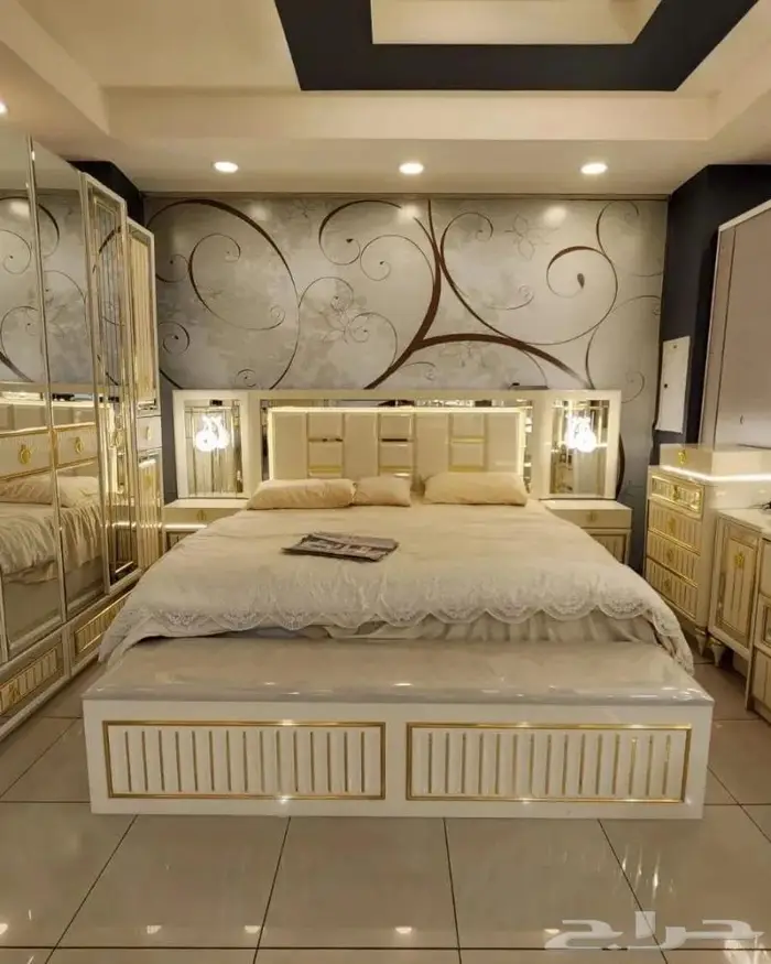 غرف نوم فاخره مستورده باسعار منافسه 35
