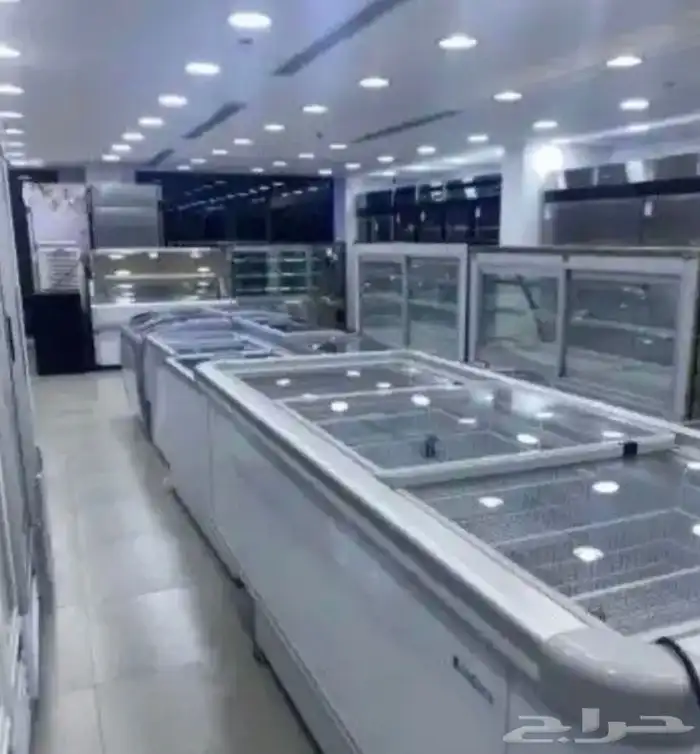 عرض رهيب فريزرات مسطح سحاب زجاج 3