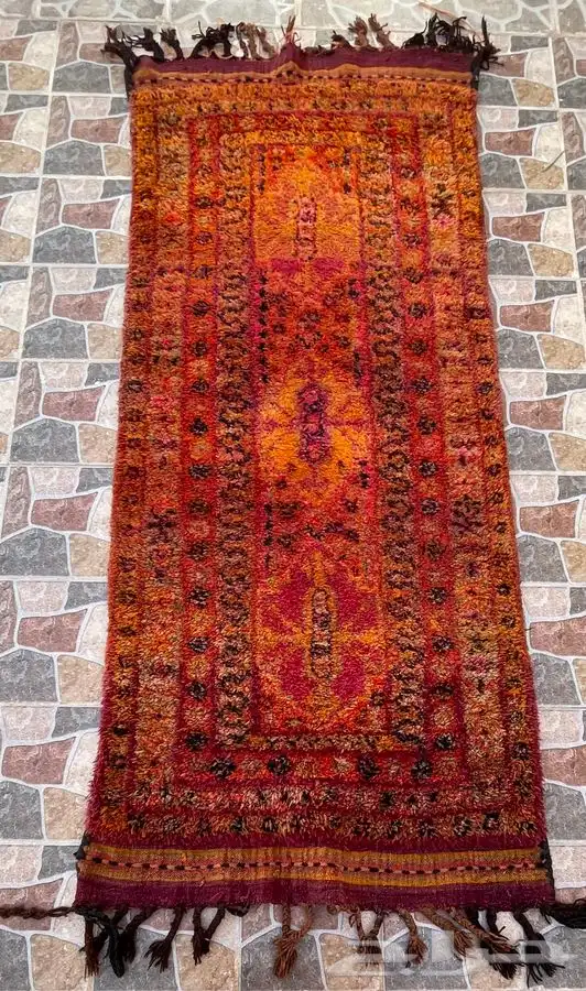 فرشة تراثية عراقية شغل يدوي 0