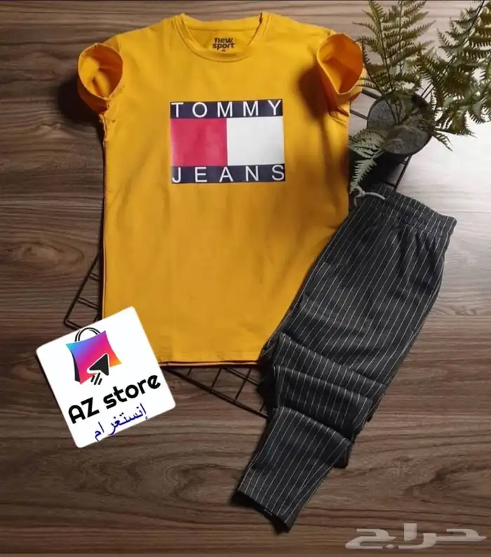 تيشيرتات واطقم جميع المقاسات من سمول ل 6 اكس توصيل لجميع مدن 7