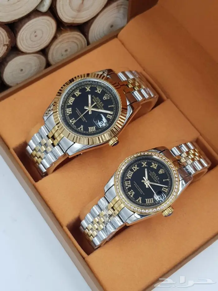 ساعات رولكس رجالي نسائي درجة اولي 7