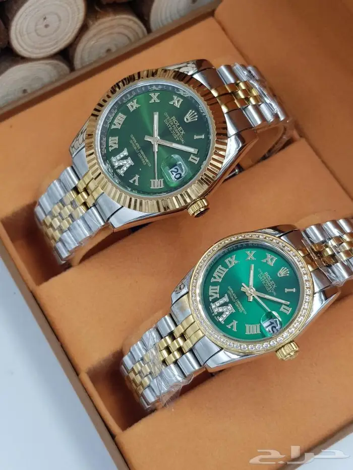ساعات رولكس رجالي نسائي درجة اولي 8