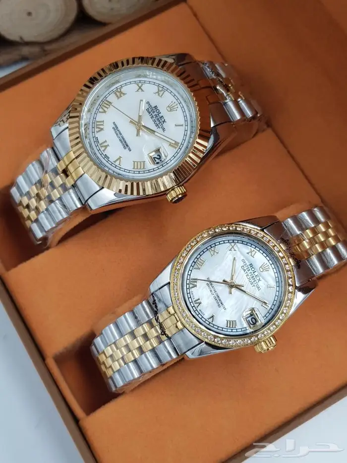 ساعات رولكس رجالي نسائي درجة اولي 1