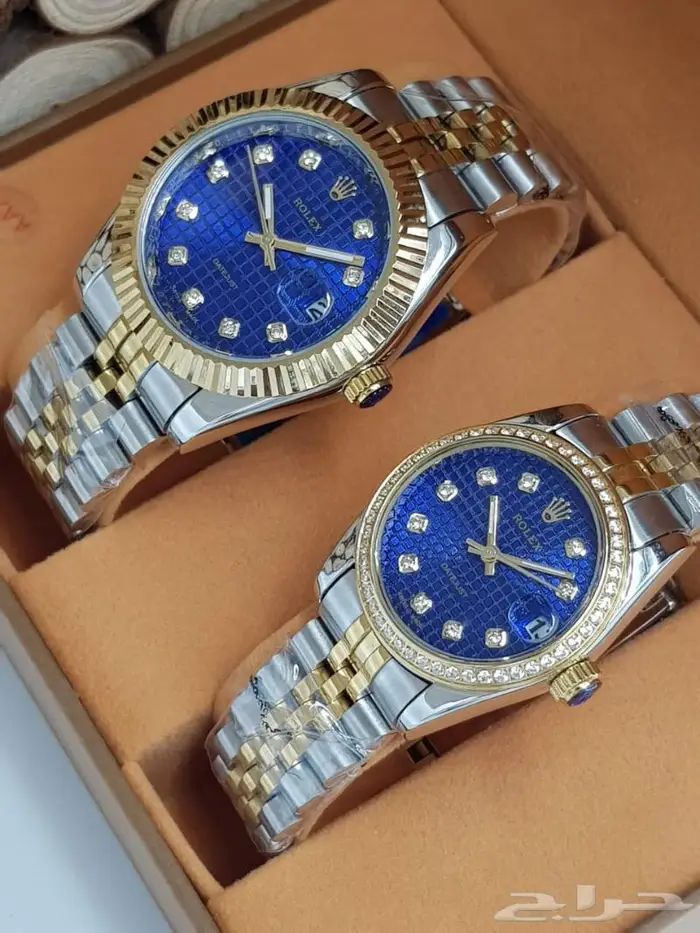 ساعات رولكس رجالي نسائي درجة اولي 18
