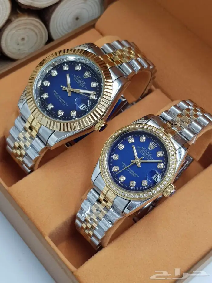 ساعات رولكس رجالي نسائي درجة اولي 13