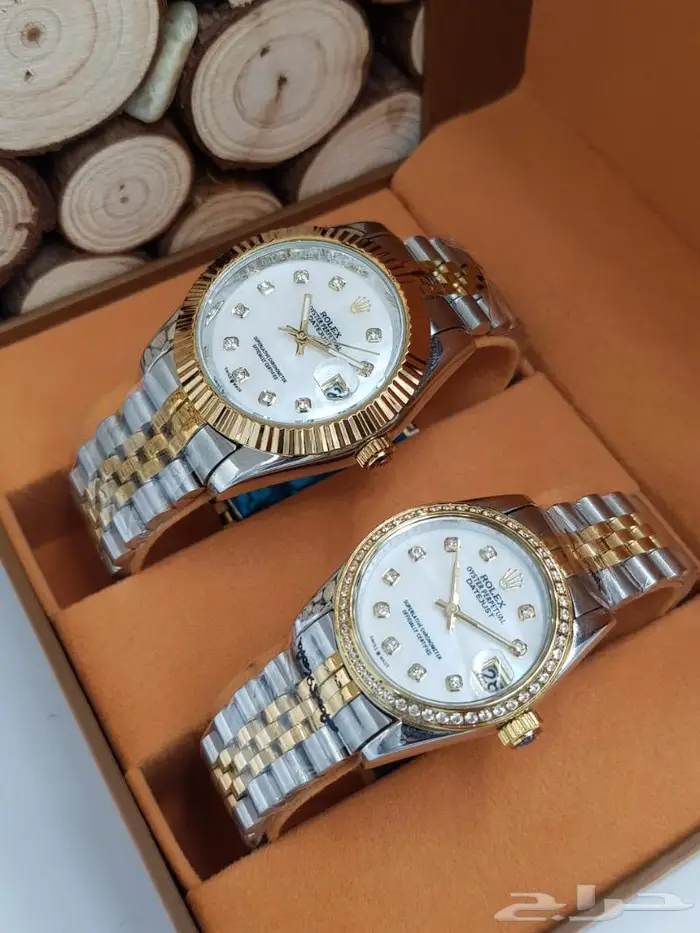 ساعات رولكس رجالي نسائي درجة اولي 15