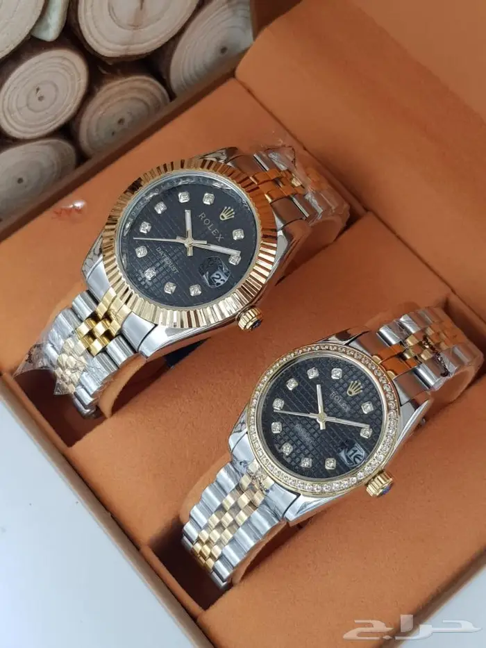 ساعات رولكس رجالي نسائي درجة اولي 16