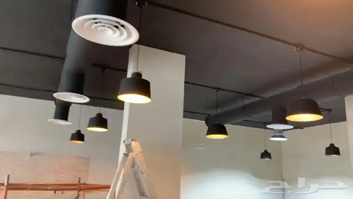 مقاول دكت مكيفات مركزي دايري حلزوفي و مخفي 1