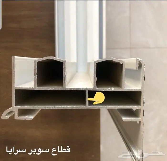 شبابيك وابواب المنيوم واستركشن واجهات محلات 11